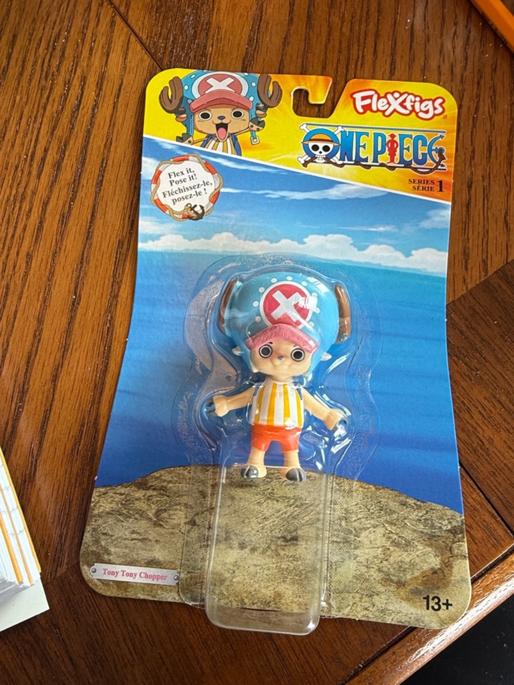 One Piece Tony Tony Chopper FlexiFigs Figure - Blue & Pink